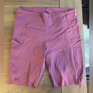 lululemon athletica Coral Bike Shorts